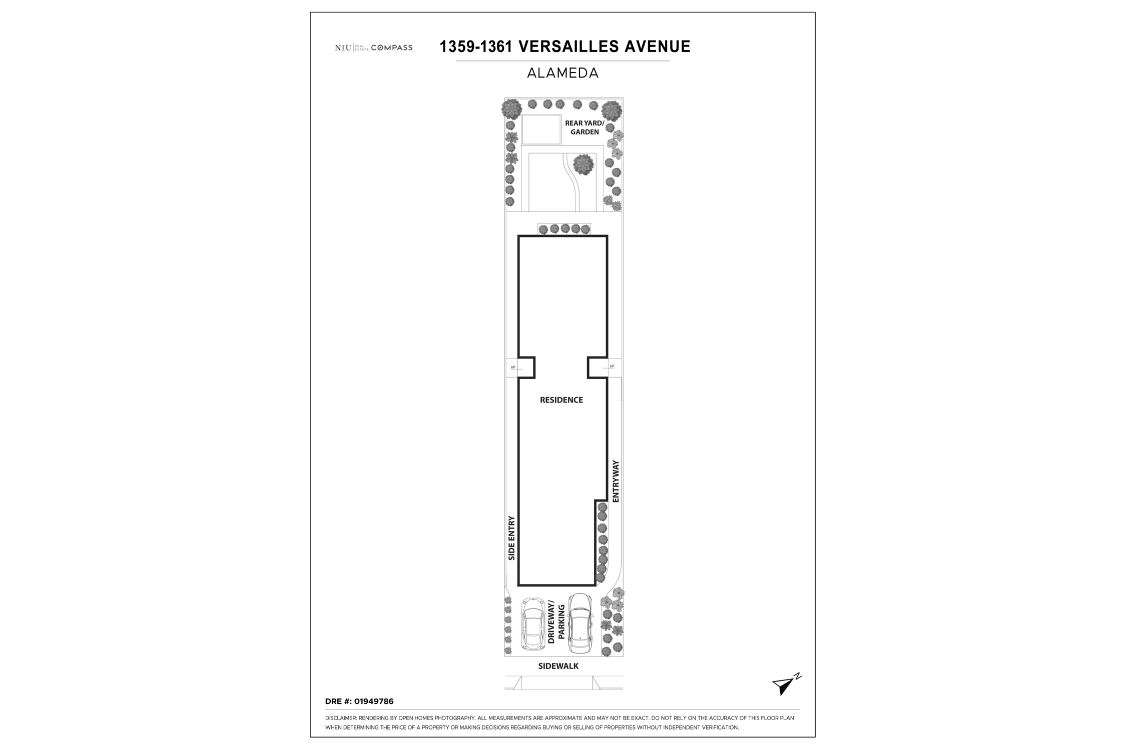 1359-1361 Versailles Ave, Alameda, California 94501, 4 Bedrooms Bedrooms, ,2 BathroomsBathrooms,Duplex,Active Listings,Versailles,1407