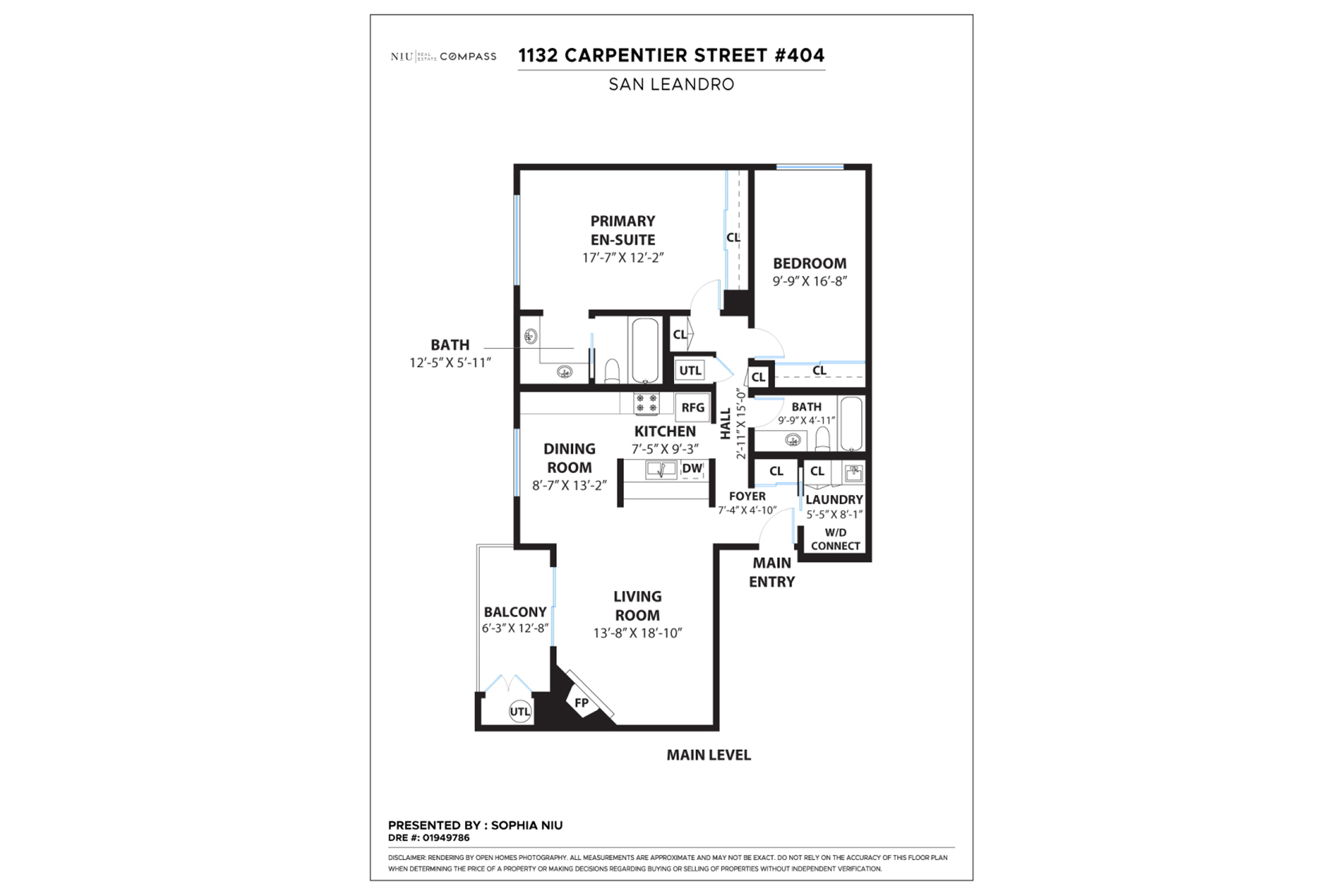 1132 Carpentier ST #404, San Leandro, California 94577, 2 Bedrooms Bedrooms, ,2 BathroomsBathrooms,Condo,Active Listings,Carpentier,1408